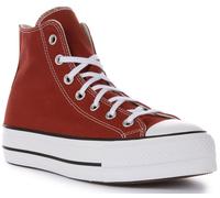 Converse A06896C All Star Lift Femme Baskets En Marron UK 3 - 8