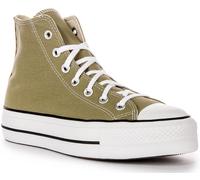 CONVERSE A07571C Chuck Tailleur Tout Étoile Lift Plateforme Vert Olive Femmes 3