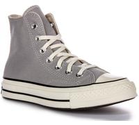 Converse A08615C Chuck 70 Vintage Trainer Toile Femme Gris Clair UK 4-7