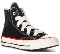 Converse A09139C Chuck 70 Sketch Funhouse Effect Baskets Noir Blanc UK 3 - 6