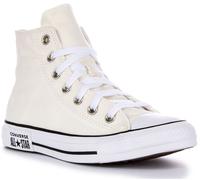 Converse A09205C Chuck Taylor All Textile Bottes Pour Femmes En Blanc EU 37-42