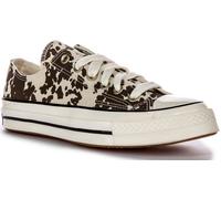 Converse A10139C Chuck 70 Animal Fierce Femme Baskets Marron Blanc UK 3 - 9