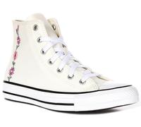 Baskets montantes enfant filles Converse CHUCK TAYLOR ALL STAR FLORALS Beige 38 1/2