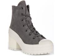 Converse A12327C Chuck Luxe Talon Plateforme Femmes Trainer Gris Blanc EU 36-42