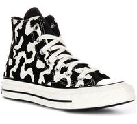 Converse A12350C Chuck 70 Léopard Hi Top Femmes Trainer En Noir Et Blanc EU37-41