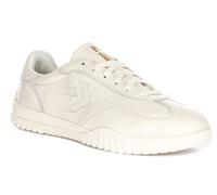 Converse - Baskets Style Rétro Blanc avec Accents Dorés - Femme - Chaussures - Blanc - Taille: 36 EU