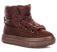 Converse A12940C Chuck Taylor Bottes Laced Femmes pour Cheville En Brun UK 3 - 6