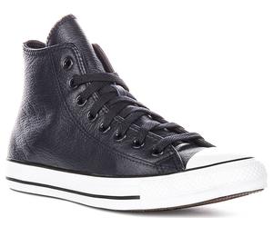 Converse A13276C Ct Vichy Cuir Lacets Hommes Baskets En Marine UK 7 - 11