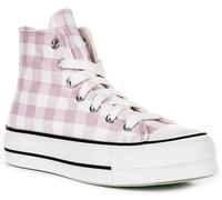Converse A13663C Ct En Gingham Femmes Trainer Blanc Rose EU 36-42