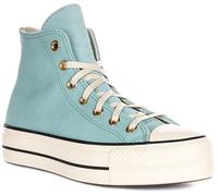 Converse A13824C Chuck Taylor Femme Baskets En Bleu Blanc UK 3 - 8