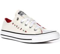 Converse A14933C Chuck Taylor All Star Baskets Femmes En Berry Blanc UK 3 - 7