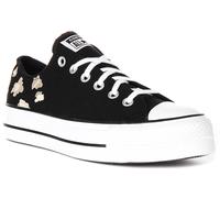 Converse A14937C Ct As Lift Platform Femmes Baskets En Noir Or UK 3 - 8