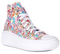 Converse A14968C Ct As Move Platform Mini Baskets Femmes En Fleurs EU 36-41