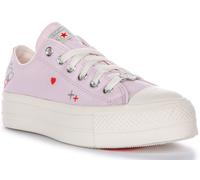 Converse A15005C CT Comme Ox Crochet Étoile Lacet Femmes Baskets en Blanc 3 - 7
