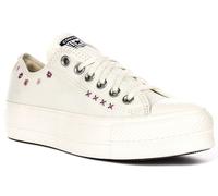 Converse A15005C CT Comme Ox Crochet Étoile Lacet Femmes Baskets en Blanc 3 - 7