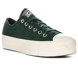 Converse A15533C Chuck Taylor Lift Lacets Femmes Trainer En Vert EU 36-42