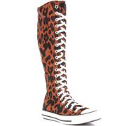 CONVERSE Baskets hautes 'CTAS' chocolat / cognac / noir / blanc, Taille 38