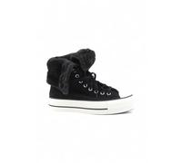Converse - All Star Fold-Over Lift Hi - Femme - Chaussures - Noir - Taille: 38 EU