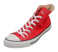 Converse All Star Hi Rouge Blanc - Baskets de Mode Unisexe - 46 EU