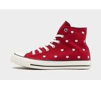 Converse Baskets montantes enfant CHUCK TAYLOR ALL STAR HEARTS ROSES in Rouge 37