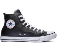 Converse All Star Leather Hi Top Trainers Noir 001 10 (44) Male