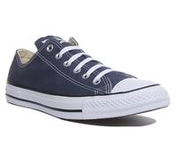 Converse All Star Ox Hommes Coupe Basse Décontracté Baskets Noir Tailles UK 7