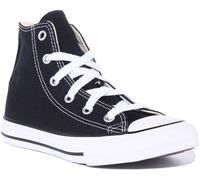 CONVERSE Ashi Coeur Enfant Lacet Haut Unisexe Toile Trainer Coloris UK Taille 1-