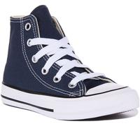 Converse Ashi Core Enfant Lacets Unisexe Baskets En Marine Taille UK 1 - 14