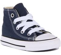 Converse Ashi Core Enfants Lacets Hauts Garçons Baskets En Noir Taille Uk 3 - 10