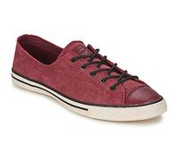 Converse Baskets basses Chuck Taylor All Star FANCY LEATHER OX in Rouge 36