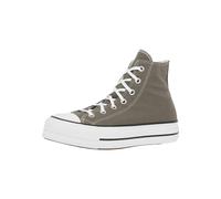 CONVERSE Baskets basses 'Chuck Taylor All Star' gris foncé / blanc, Taille 41,5