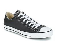 CONVERSE Baskets basses 'Chuck Taylor All Star Leather' noir / blanc, Taille 42,5