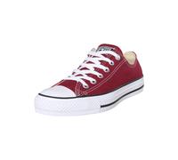 CONVERSE Baskets basses 'Chuck Taylor All Star Ox' rouge carmin / blanc, Taille 42,5