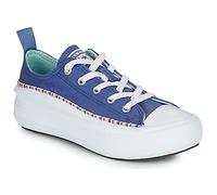 Baskets basses enfant filles Converse CHUCK TAYLOR ALL STAR MOVE SEASONAL OX Bleu 27