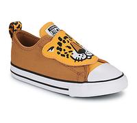 Converse Baskets basses enfant CHUCK TAYLOR ALL STAR ONE STRAP LEOPARDS EASY-ON in Marron 23