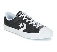 Converse Lifestyle Star Player Ox Leather, Chaussures de Fitness Mixte Enfant, Noir (Black/White/White 083), 39 EU