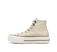 Converse Chuck Tayor All Star Lift Platform Weatherized Leather Colour Beige - 39 1/2