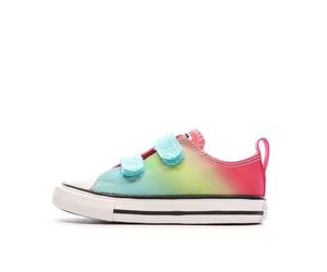 Converse Baskets Bleu/Vert/Rose Fille All Star Easy Rose 24FR