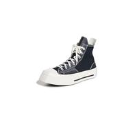 Converse Baskets carrées Chuck '70s Deluxe pour femme, Noir/Noir/Aigrette, 38.5 EU