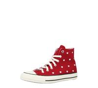 CONVERSE Baskets 'CHUCK TAYLOR ALL STAR HEARTS & ROSES' rouge / blanc, Taille 36