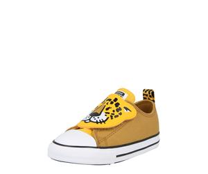 CONVERSE Baskets 'Chuck Taylor All Star' jaune / moutarde / noir / blanc, Taille 21