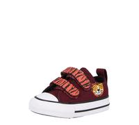 CONVERSE Baskets 'Chuck Taylor All Star' orange / bordeaux / pourpre / blanc, Taille 19