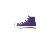 CONVERSE Baskets 'Chuck Taylor All Star' violet foncé / blanc, Taille 35,5
