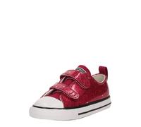 Baskets basses enfant filles Converse CHUCK TAYLOR ALL STAR GLITTER EASY ON Rouge 24