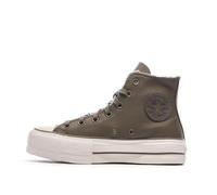 Converse Baskets Grise Molleton Femme Chuck Taylor All Star Lift Gris 38FR