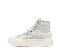 Converse Baskets Grises Dentelle Femme Chuck Taylor All Star Lift