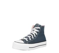 CONVERSE Baskets hautes bleu foncé / rose / noir / blanc, Taille 36