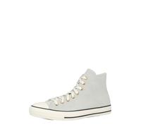 CONVERSE Baskets hautes 'Chuck Taylor All Star' gris clair / noir / blanc, Taille 39,5