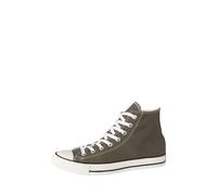 CONVERSE Baskets hautes 'Chuck Taylor All Star' gris foncé / blanc naturel, Taille 42,5