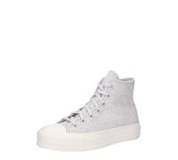 CONVERSE Baskets hautes 'Chuck Taylor All Star Lift' gris clair / blanc, Taille 35-35,5